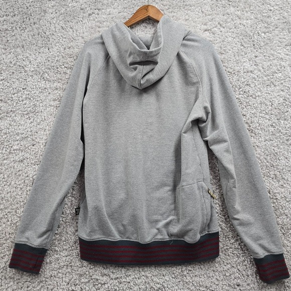 Howler Brothers Sweater Mens Small Gray Hooded Full Zip Long Sleeve‎ Outdoors - Picture 6 of 11